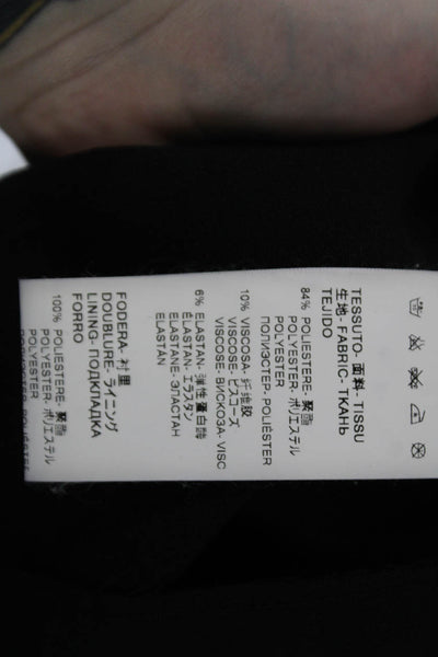 MSGM Womens One Shoulder Dress Black Size 40
