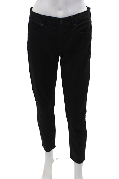 Gap Womens High Rise Leggings Jeans Solid Black Size 27