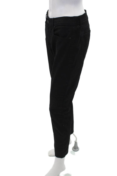 Gap Womens High Rise Leggings Jeans Solid Black Size 27
