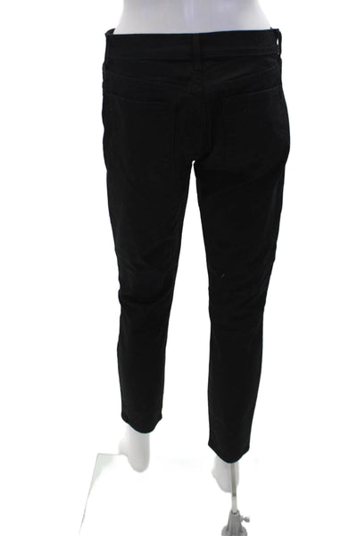 Gap Womens High Rise Leggings Jeans Solid Black Size 27