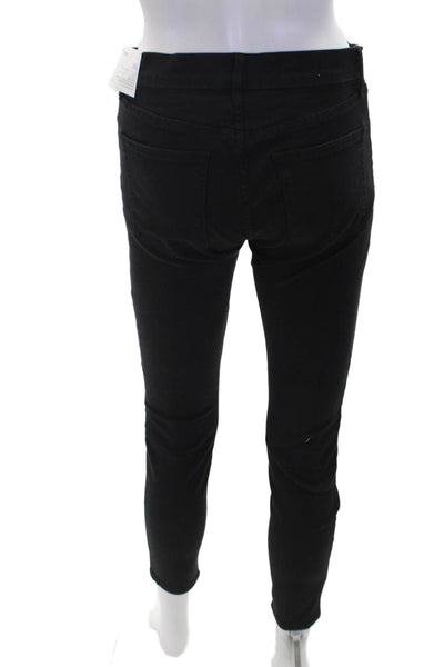 Gap Womens High Rise Leggings Solid Black Size 27S