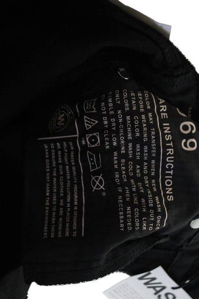 Gap Womens High Rise Leggings Solid Black Size 27S