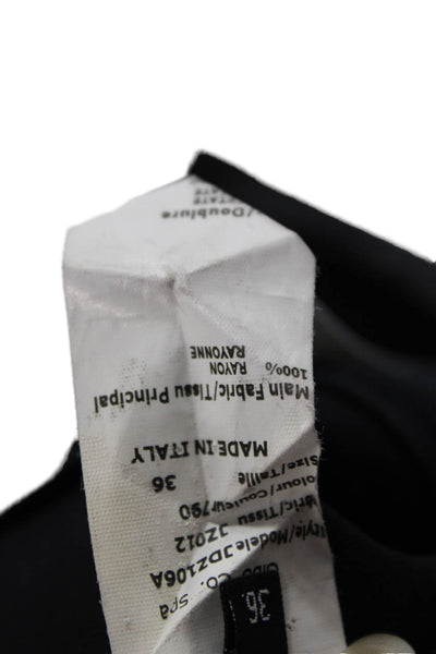 Jil Sander Womens Knee Length Pencil Skirt Black Size EUR 36