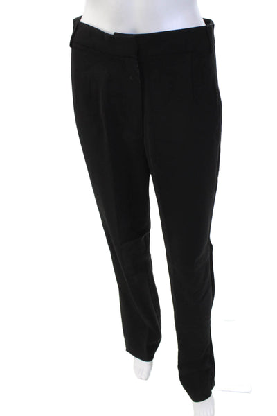 C/MEO Collective Womens High Rise Pleated Straight Leg Dress Pants Black Size M