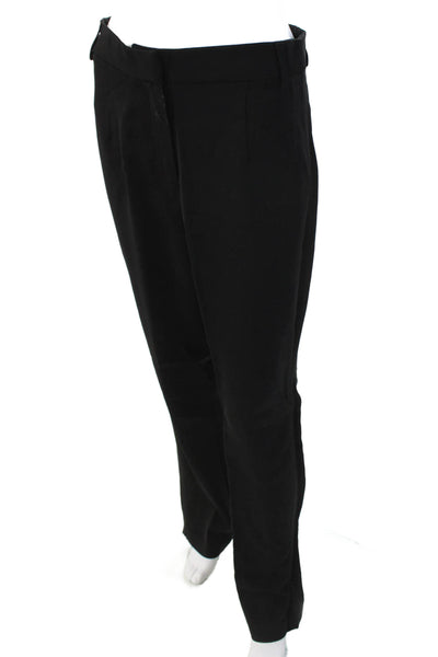 C/MEO Collective Womens High Rise Pleated Straight Leg Dress Pants Black Size M