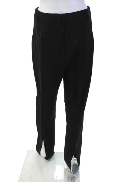C/MEO Collective Womens High Rise Pleated Straight Leg Dress Pants Black Size M