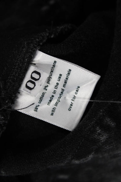 Rachel Comey Womens Pull On High Rise Skinny Leg Cargo Jeans Black Size 00