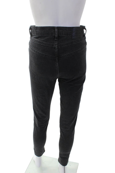 Levi Strauss & Co Womens Skinny Jeans Black Size 27