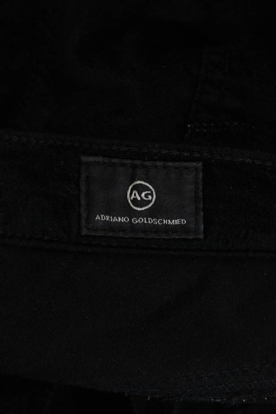 AG Adriano Goldschmied Womens Skinny Pants Black Size 27