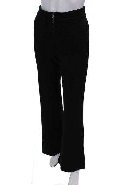 Haute Hippie Womens Bootcut Pants Black Size 4