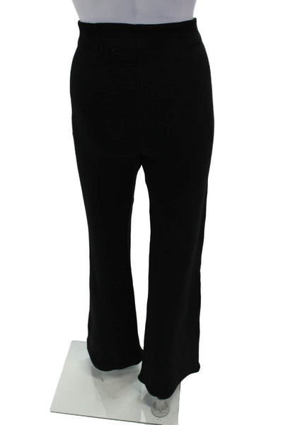 Haute Hippie Womens Bootcut Pants Black Size 4
