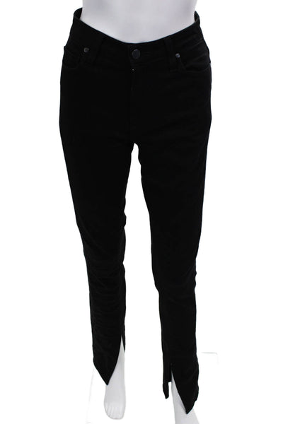 Rosie HW X Paige Womens Bootcut Jeans Black 27