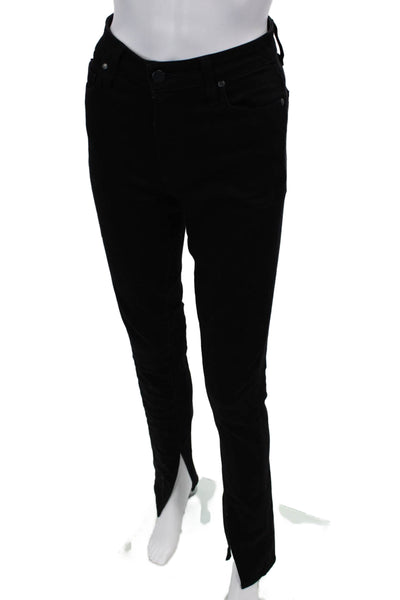 Rosie HW X Paige Womens Bootcut Jeans Black 27