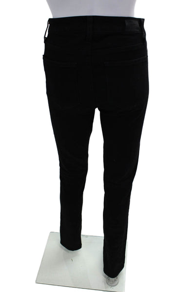 Rosie HW X Paige Womens Bootcut Jeans Black 27