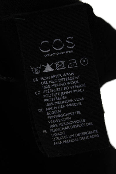 COS Womens Cardigan Sweater Black Size XS