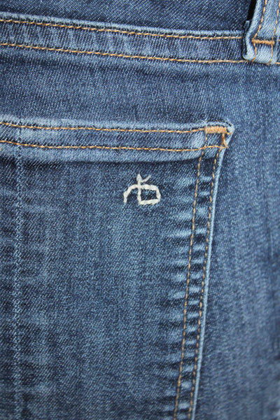 Rag & Bone Jean Womens Cotton Blend Skinny Jeans Navy Size 27