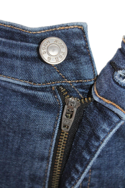 Rag & Bone Jean Womens Cotton Blend Skinny Jeans Navy Size 27