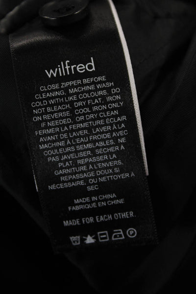 Wilfred Womens Straight Pants Black Size 2