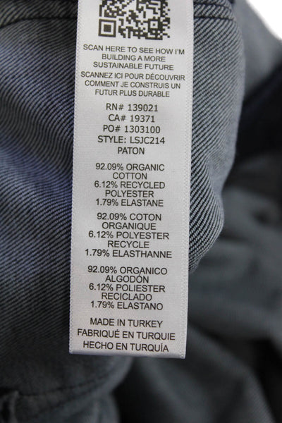 Frame Womens Zipper Fly High Rise Dark Wash Skinny Jeans Blue Size 26