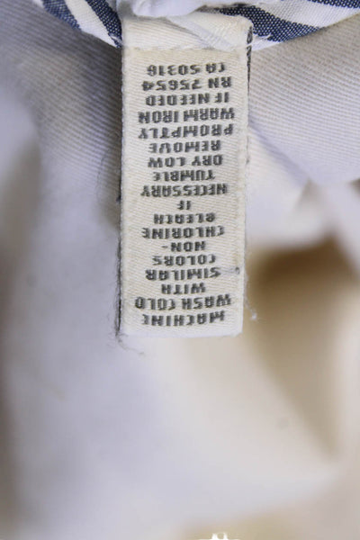 Abercrombie & Fitch Womens Zipper Fly Mid Rise Flare Leg Pants White Size 2
