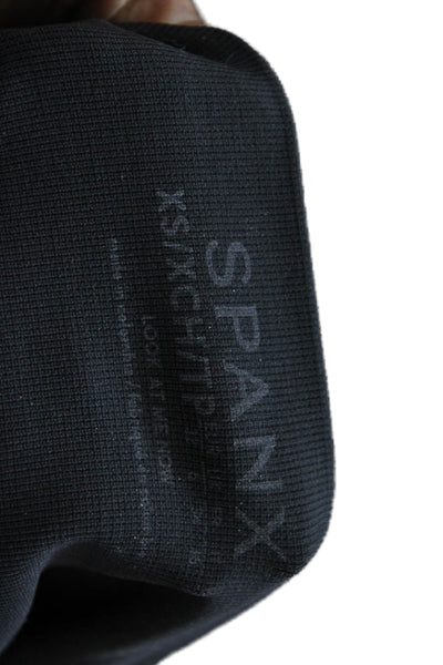 SPANX® Womens Camouflage Print Cropped Leggings Black Grey Size Extra Small