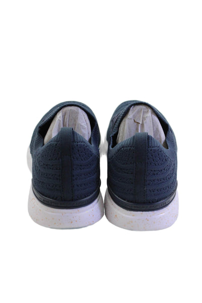 Athletic Propulsion Labs Mens Lace Up Low Top Techloom Sneakers Blue Size 7.5