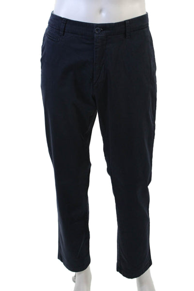 Ballin Mens Cotton Ankle Pants Blue Size 36