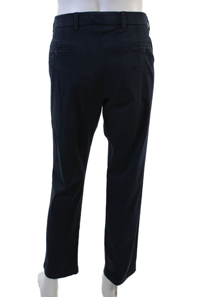 Ballin Mens Cotton Ankle Pants Blue Size 36