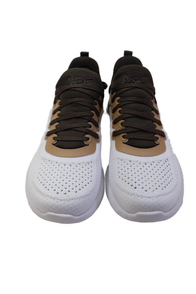 APL: Athletic Propulsion Labs Womens Techloom Tracer Sneakers Shoes Brown Sz 5