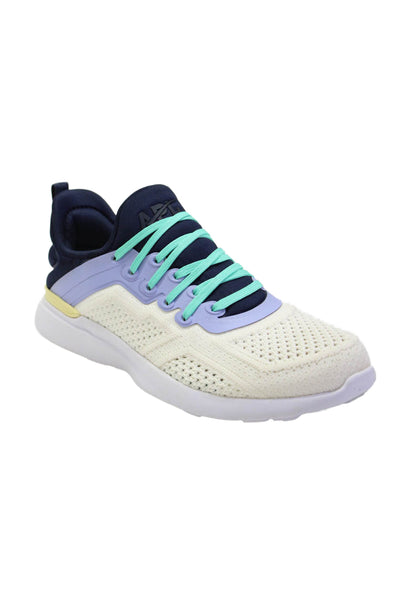 APL: Athletic Propulsion Labs Womens Techloom Tracer Sneakers Purple Multi Sz 5