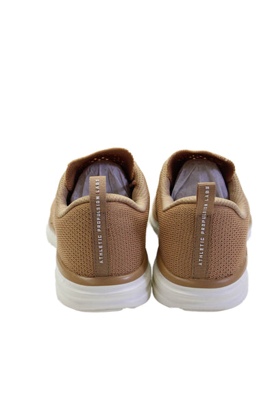 APL: Athletic Propulsion Labs Womens Techloom Pro Sneakers Shoes Tan Size 5.5