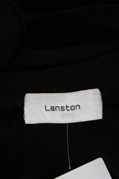 Lanston Womens Cutout Blouse Black Size M
