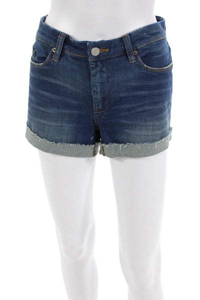 Blank NYC Womens Cotton Five Pocket Cuffed Leg Denim Jeans Blue Size 29
