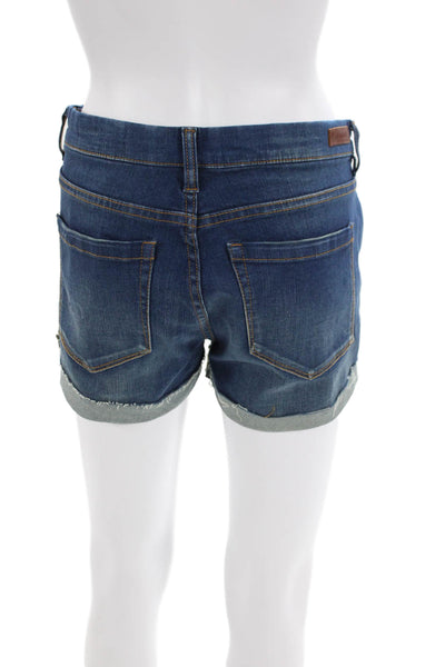 Blank NYC Womens Cotton Five Pocket Cuffed Leg Denim Jeans Blue Size 29