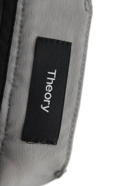 Theory Mens Zaine Neoteric Slim Leg Mid Rise Pants Beige Size 34