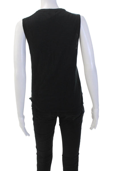 360 Sweater Womens Tank Top Black Size S