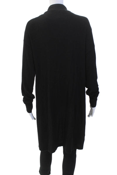 LNA Womens Cardigan Sweater Black Size S
