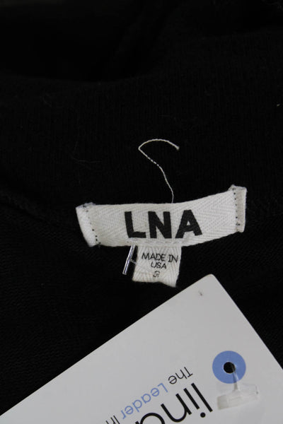 LNA Womens Cardigan Sweater Black Size S