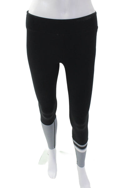 Lilybod Womens Polka Dot Ankle Leggings Black Size S