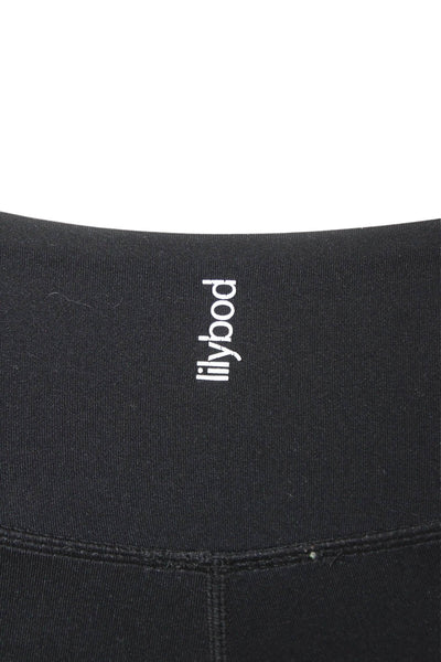 Lilybod Womens Polka Dot Ankle Leggings Black Size S