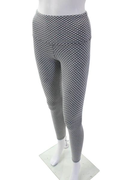Strut This Womens High Rise Spotted Leggings Gray Size OS