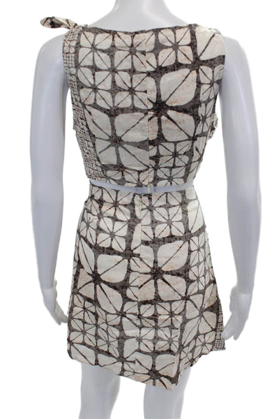 Jewel Exclusive Girls Short Sleeve Faux Suede Shift Dress Brown Size 16