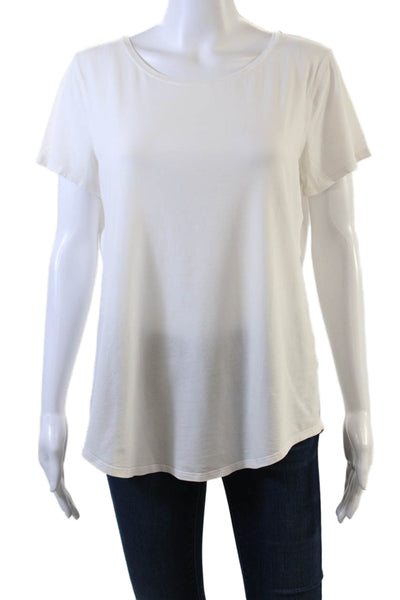 Lululemon Womens Activewear Basic Top White Size 8