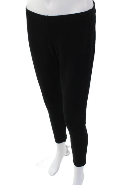 Theory Womens Ankle Leggings Black Size L