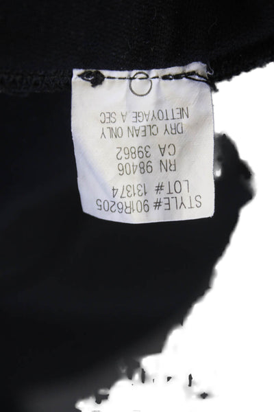 Theory Womens Ankle Leggings Black Size L