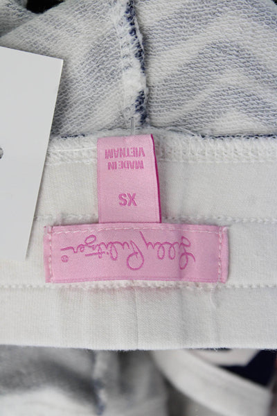 Lily Pulitzer Womens Cotton Abstract Drawstring Waist Short White Size XS