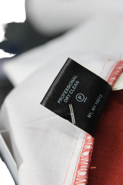 Hellessy Womens High Rise Slim Leg Cargo Jeans Clay Brown Cotton Size 32