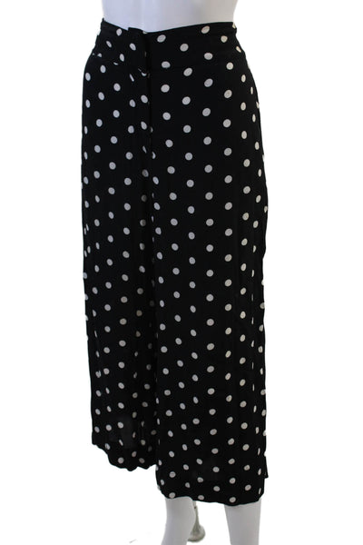 House of Harlow 1960 x Revolve Womens Polka Dot Pants Black White Small