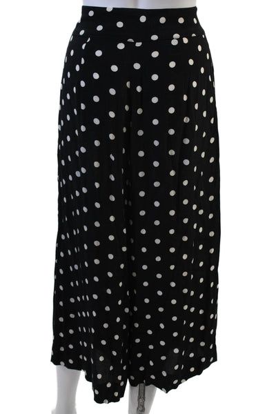 House of Harlow 1960 x Revolve Womens Polka Dot Pants Black White Small