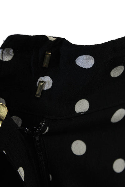 House of Harlow 1960 x Revolve Womens Polka Dot Pants Black White Small